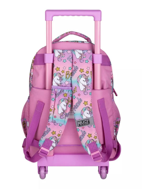 Must Team School Trolley Bag Elementary Pink 30L 34 x 20 x 44cm