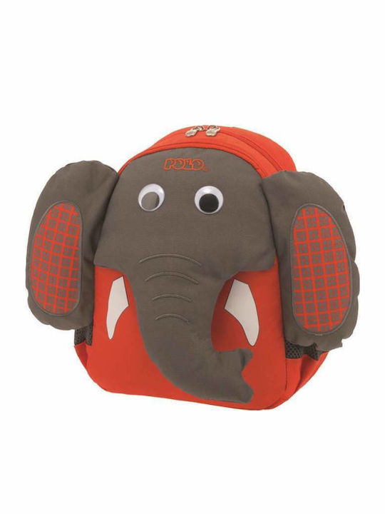 Polo Animal Junior School Backpack Kindergarten Owl 8 Litre 26 x 12 x 30 cm