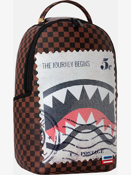 Sprayground Schulranzen Rucksack für Junior High-High School USPS SHARK STAMP DLXSV 29 x 15 x 46cm
