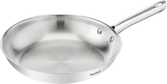 Tefal Duetto Σετ Τηγάνια από Ανοξείδωτο Ατσάλι με Αντικολλητική Επίστρωση 2 Σκευών