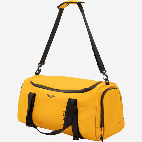 Wings Geantă Voiaj 36lt Galbenă Din Țesătură M56xL25xÎ26cm
