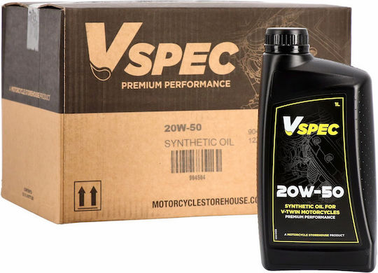 Vspec Synthetic Motor Engine Oil Harley Davidson 20W50 Full Synthetic Motor Oil 1 Liter Bottle 14€