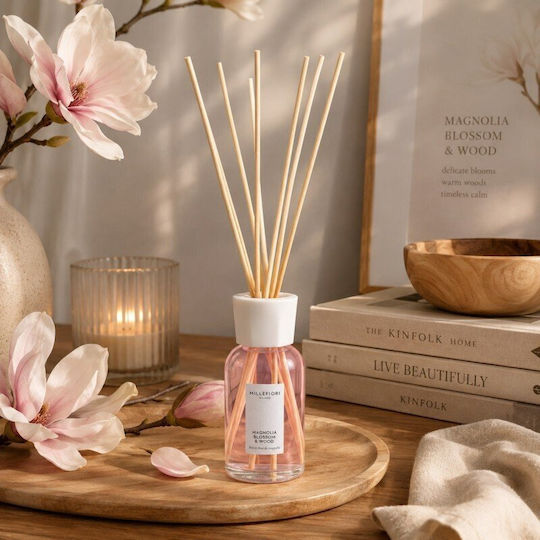 Millefiori Diffusor Duftstäbchen Magnolie Blüte & Holz 77ddmw 250ml