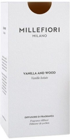 Millefiori Diffusor Duftstäbchen Vanille & Holz 77dddv 250ml