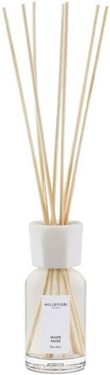 Millefiori Diffusor Duftstäbchen Weißer Moschus 77mdmb 100ml
