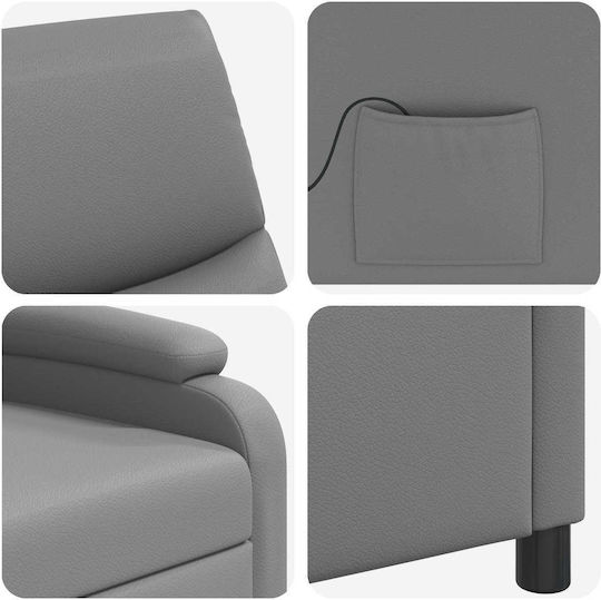 Релакс 66x95x100см Сив Релакс 66x95x100см Сив