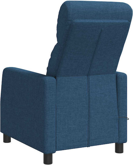 Scaun De Relax Masaj Albastru 66x95x100cm