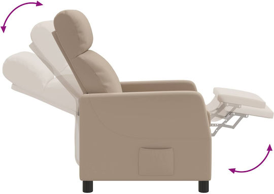 Relax Sessel Massage Cappuccino 66x95x100cm