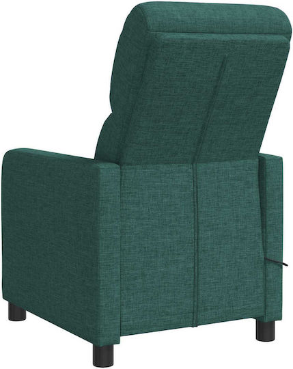 Relax Sessel Dunkelgrünes Stoff 66x95x100cm