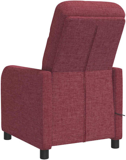 Relax Sessel Massage Roter 66x95x100cm
