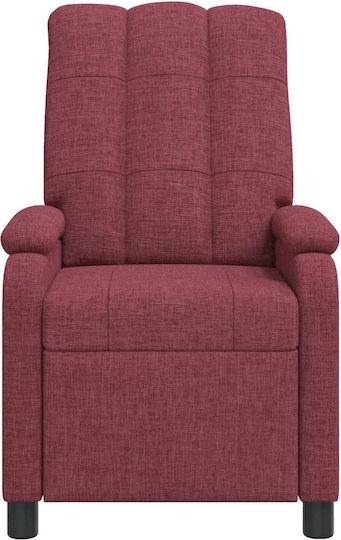 Relax Armchair Massage Red 66x95x100cm