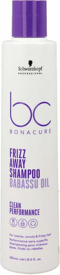 Schwarzkopf Bonacure Frizz Away Шампоан Изглаждане за Къдрави Коси 250мл