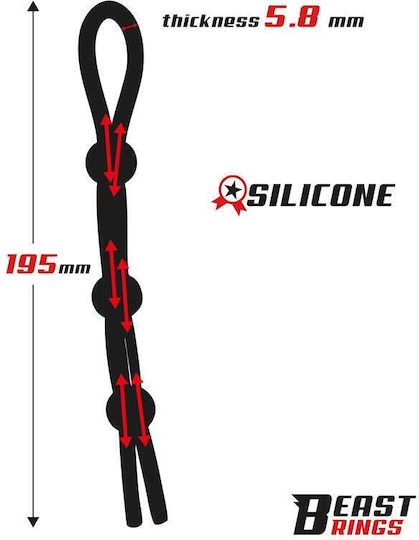 Inele Pentru Penis Reglabil Din Silicon Lasso