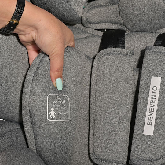 Lorelli Benevento Детско Столче за Кола i-Размер с Isofix Lemon Curry