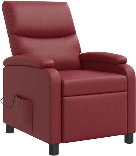 Relax Massage Sessel Rote 66x95x100cm