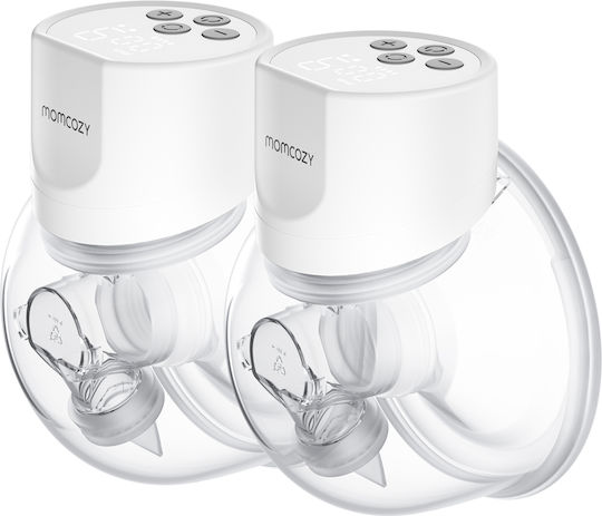 Momcozy S12 Pro Elektrisches Doppeltes Milchpumpe Weiß 180ml