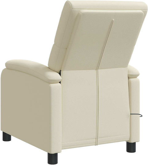 Πολυθρόνα Relax Massage Κρεμ 66x95x100cm