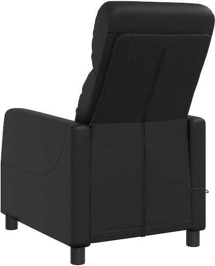 Πολυθρόνα Relax Massage Μαύρο 66x95x100cm