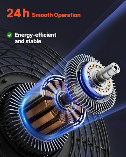 Vevor Вентилатор Стена Диаметър 312mm