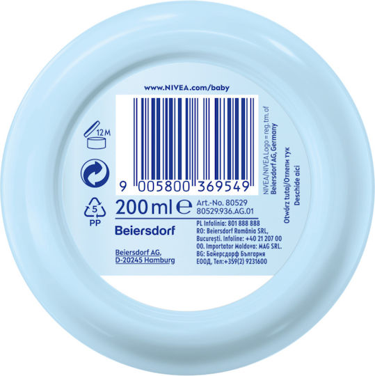 Nivea Moisturizing Κρέμα για Ενυδάτωση 200ml