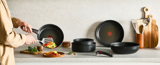 Tefal Excellence+ Töpfe & Pfannen Sets aus Aluminium 8 Teile