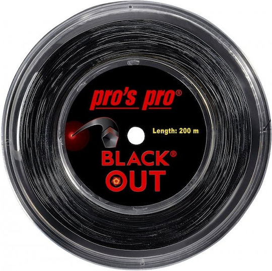Pro's Pro Tennisschläger-Saiten Schwarze Φ1.24mm