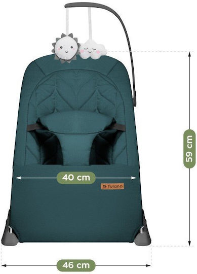Tulano Baby Bouncer Swing Green for Child up to 9kg