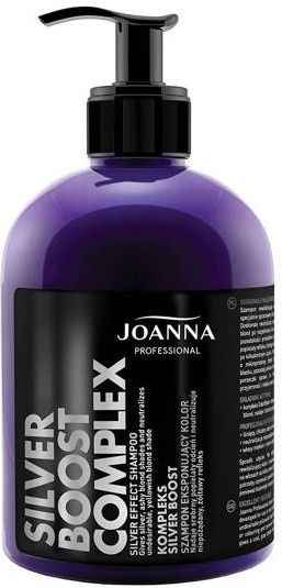 Joanna Silver Boost Complex Σαμπουάν Αναδόμησης/Θρέψης & Διατήρησης Χρώματος για Βαμμένα Μαλλιά 500gr