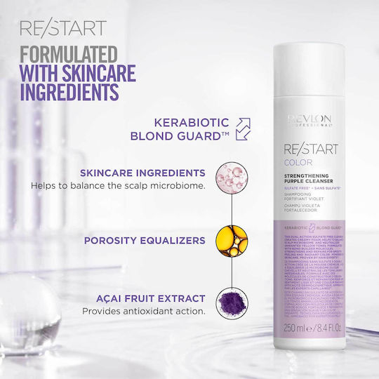 Revlon Re Start Balance Σαμπουάν Βαθύ Καθαρισμού & Διατήρησης Χρώματος 250ml