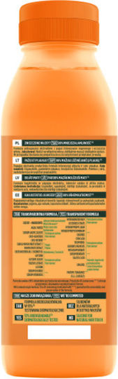 Garnier Fructis Papaya Hair Food Shampoos für Beschädigt Haare 350ml