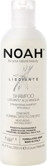 Noah for Beauty 1.8 Straightening Shampoos Hydration & Smoothing for Dry Hair Hair 250ml