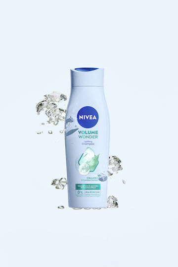 Nivea Sensation Volume Care Στέρεο Σαμπουάν Αναδόμησης/Θρέψης & Όγκου για Λεπτά Μαλλιά 400ml