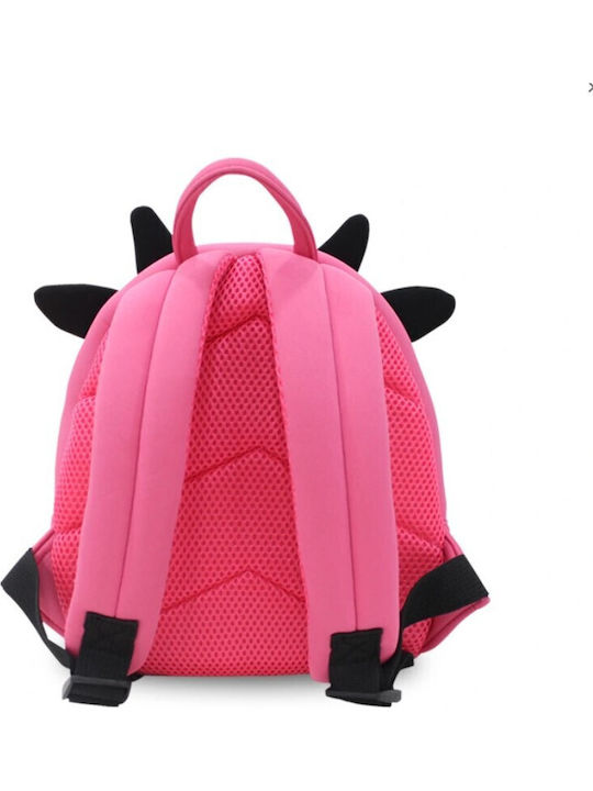 NOHOO Schulranzen Rucksack Kindergarten Rosa 26 x 13 x 32cm