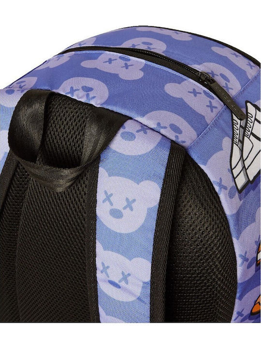 Space Junk School Backpack for Junior High-High School with Water Bottle Holder Multicolour 31 x 20 x 45 cm
