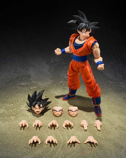 Tamashi Nations Dragon Ball Son Goku Saiyan Action Figure Height 14cm Scale 1:12