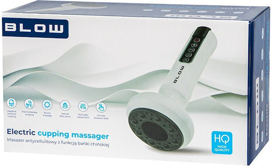 Blow Body Massage Device for Anti-Cellulite White