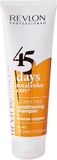Revlon Revlonissimo 45 Days Total Color Care Σαμπουάν Ενυδάτωσης & Διατήρησης Χρώματος για Βαμμένα Μαλλιά 275ml
