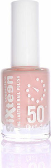 Sixteen Cosmetics 50'' No 711 Nail Polish Quick Dry Pink 11ml