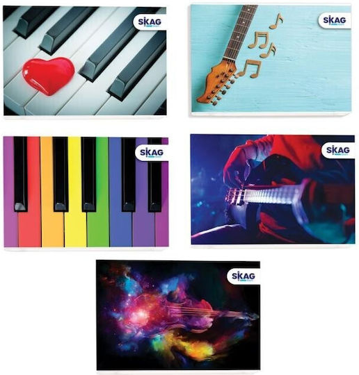 Skag Heft Musik 40 Blätter 1Stück (Μiverse Designs)