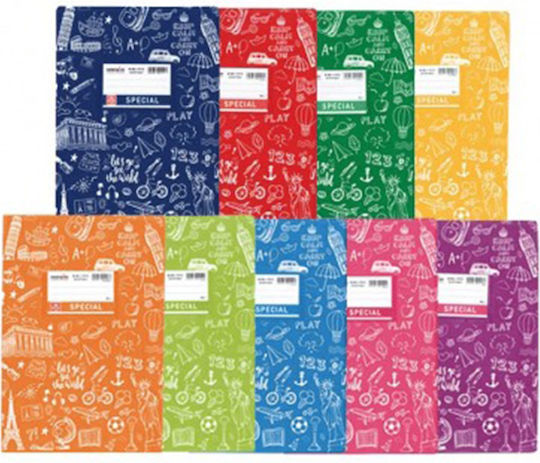 Typotrust Ruled Notebook B5 50 Paper Sheets Green