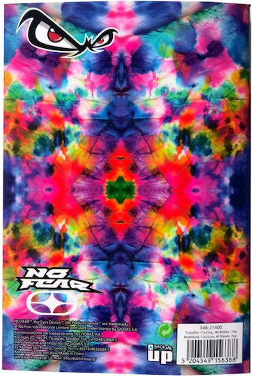 Back Me Up Heft Geregelt B5 No Fear 1Stück (Μverschiedene Designs/Farben)