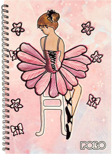 Polo Design Spiral Notebook 17x25cm 3 Subjects Wolf 919002-8283