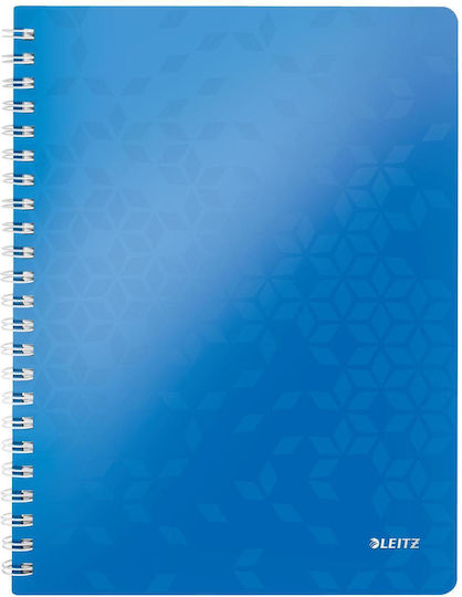Leitz Notebook Ruled A4 80 Sheets Blue 1pcs