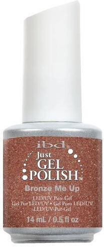 IBD Gel Nagellack Bronze Me Up mit Glitzer 14ml