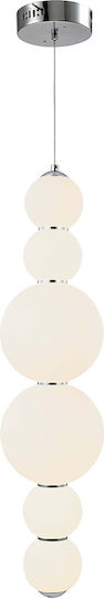 Eurolamp Blossom Ceiling Light White LED with Warm White Light 17.5x17.5x229cm
