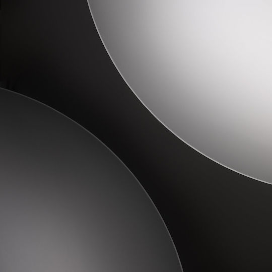 Ideal Lux Sp1 Κρεμαστό Φωτιστικό Μαύρο 60x60εκ.