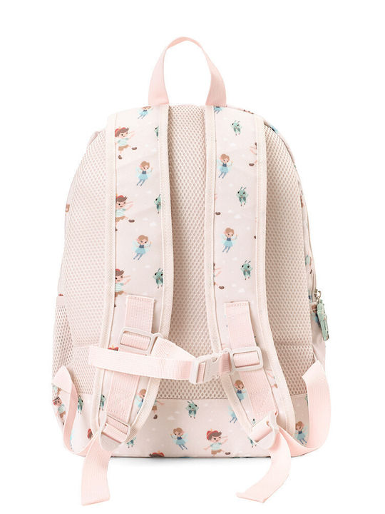 Baby Oliver The Wooden Boy Kindergarten Backpack Beige
