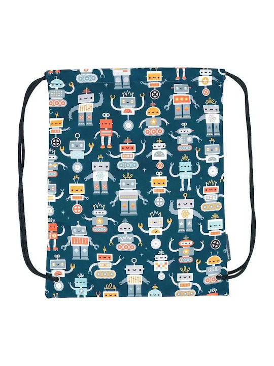 A Little Lovely Company Kindergarten Blue Backpack School Bag