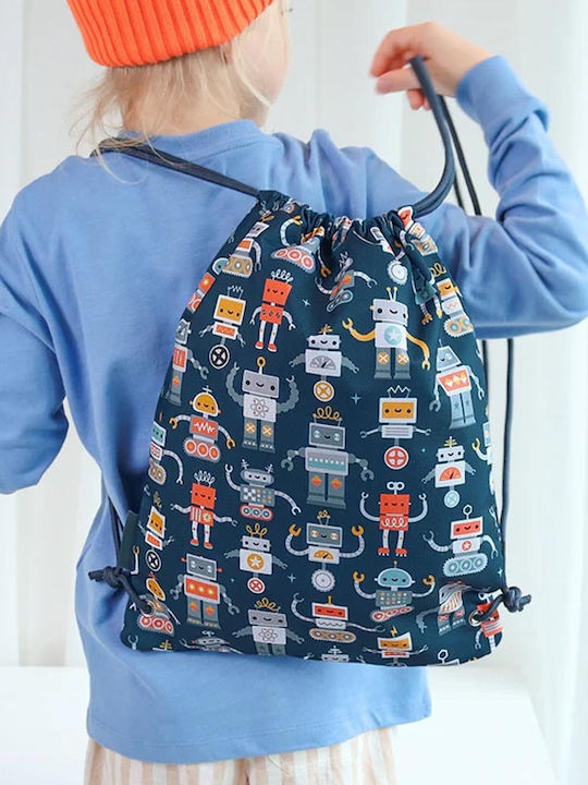 A Little Lovely Company Kindergarten Blue Backpack School Bag
