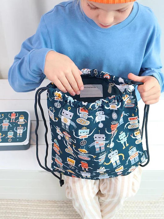 A Little Lovely Company Kindergarten Blue Backpack School Bag